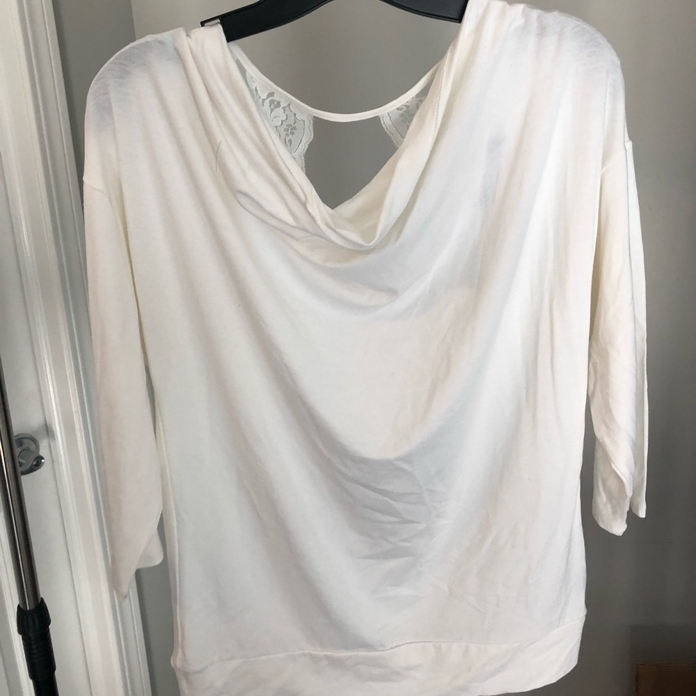 NWT off-white open back blouse